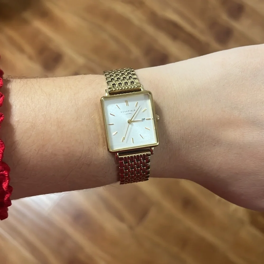 GOLD ROSEFIELD WATCH - Picture 3 of 4